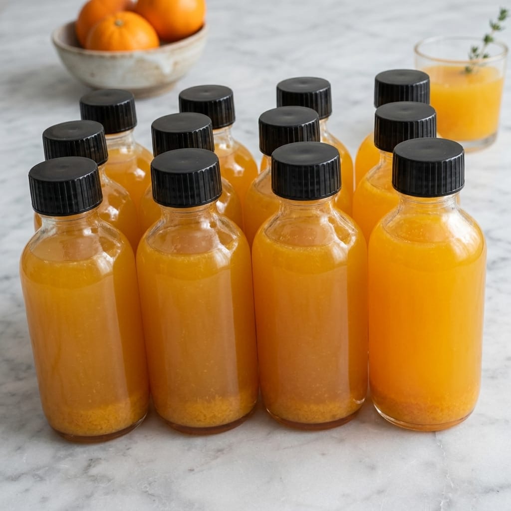 morning lemon turmeric shots