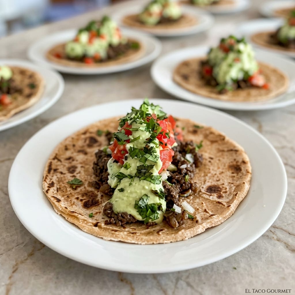plant based lental walnut carne tacos