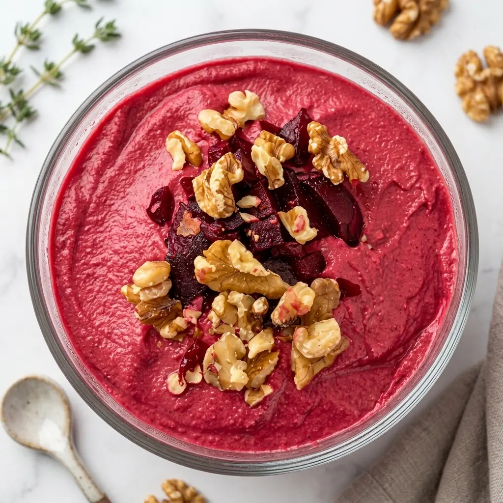 simple beet hummus